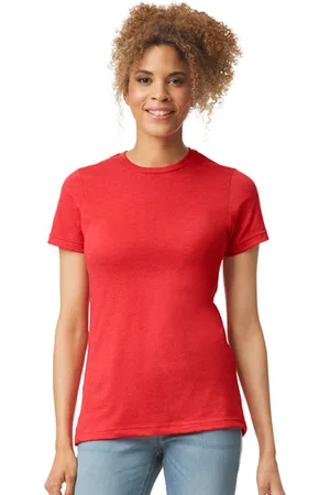 Gildan Dames softstyle cvc t-shirt