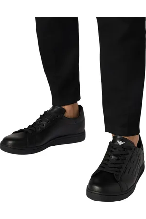 EA7 Sneakers met labeldetails