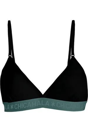 Muchachomalo Meisjes 1-pack triangle top effen