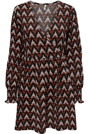 JACQUELINE DE YONG Jdylotus ls wrap dress jrs dessin