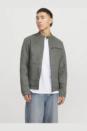 JACK & JONES Jjedylan biker jacket noos 12264806 sedona sage