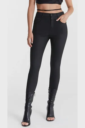 COJ Coj skinny lisa black coated