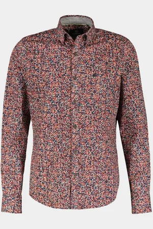 Lerros Casual hemd lange mouw 24o1474/966