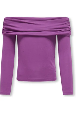 ONLY Kogamour l/s offshoulder top cp jrs