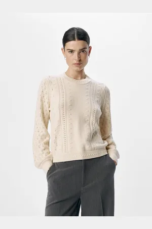 Object Objinge l/s re o-neck knit noos