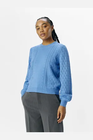 Object Objinge l/s re o-neck knit noos