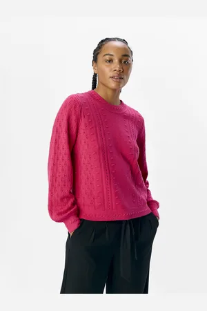 Object Objinge l/s re o-neck knit noos