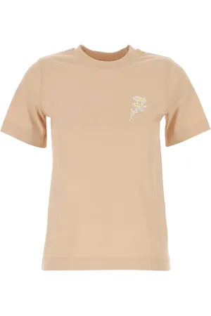 Burberry Floral logo t-shirt met daisy details voor dames