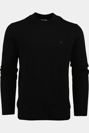 Bos Bright Blue Pullover tex mockneck pullover uni 24305te06bo/990 black