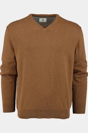 Bos Bright Blue Pullover katoenen v-hals 428100cct/885
