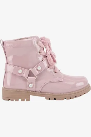 Mayoral Patent leather biker boot
