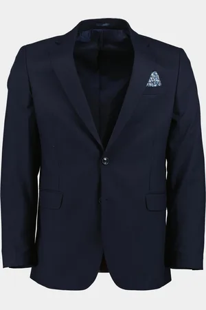 Bos Bright Blue Kostuum fresco modern fit bs20/02796