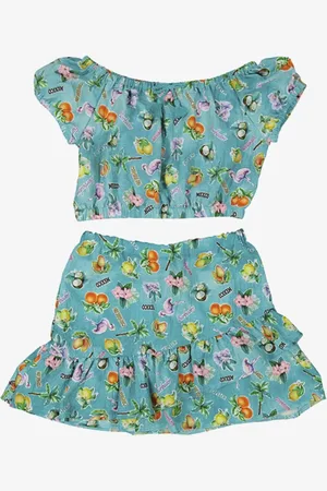 Mayoral Printed skirt set