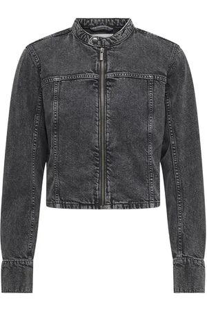 ONLY Onlprime ls zip jacket cc pnt black denim