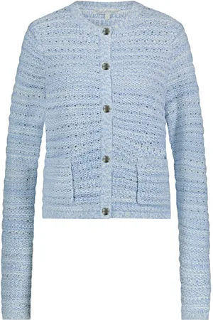 Red Button Vest srb4489 danelle fresh blue