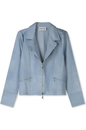 Helena hart 7288- zipper biker licht blauw