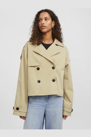 JACK & JONES Jxcarlie short trenchcoat otw sn