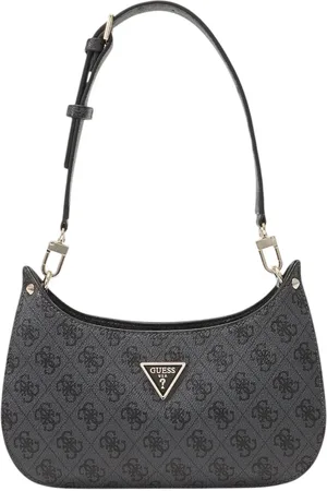 Guess Zwart meridian tas met logo