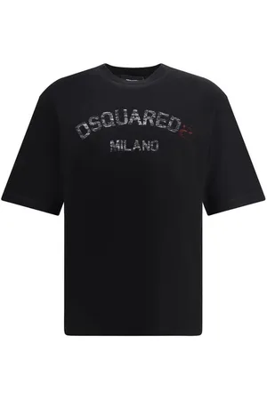 Dsquared2 T-shirt met monogram voor oversized pasvorm