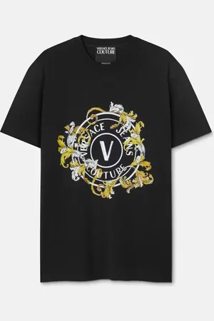 VERSACE Couture v-emblem baroque tee