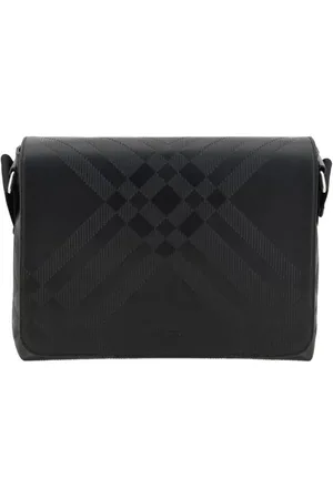 Burberry Messenger shoulder bag van hoogwaardige leer