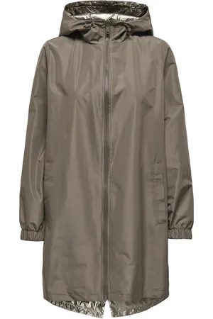 ONLY Onlfry rev metallic jacket otw taupe