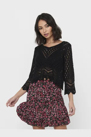 JACQUELINE DE YONG Jdynew sun 3/4 cropped pullover knt