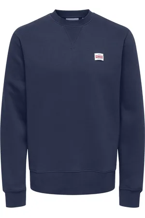 Only & Sons Onsdawson reg ls crew navy