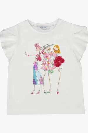 Mayoral Meisjes t-shirt print