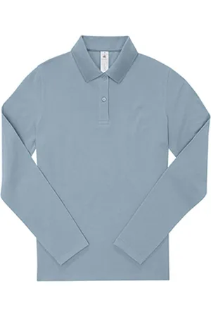 B and C Dames my polo shirt met lange mouwen