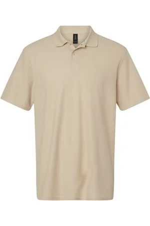 Gildan Unisex softstyle piqué poloshirt voor volwassenen