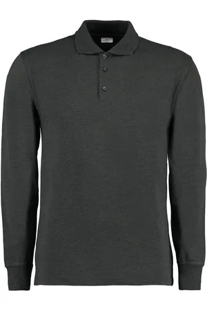 Kustom Heren klassiek poloshirt met lange mouwen