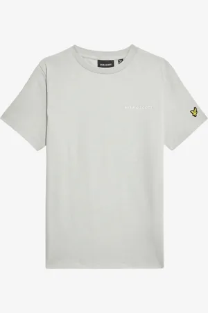 Lyle & Scott Script embroidered t-shirt
