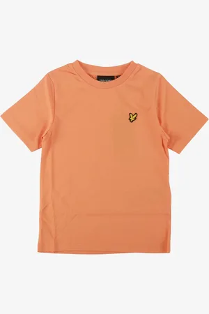 Lyle & Scott Jongens shirt kinetic orange