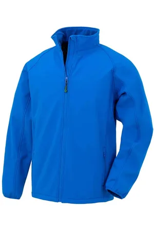 Result Kinder/kids 2-laags bedrukbaar soft shell-jack