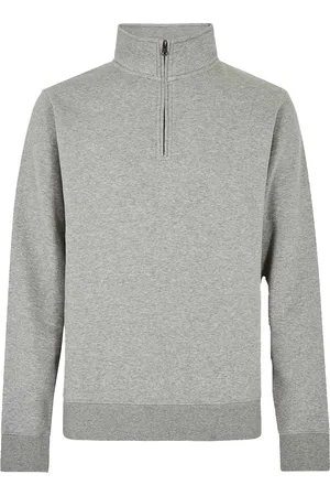 Kustom Heren sweatshirt met kwart ritssluiting regular