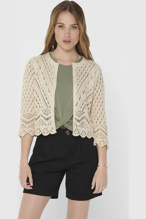 JACQUELINE DE YONG Jdysun 3/4 cropped cardigan knt