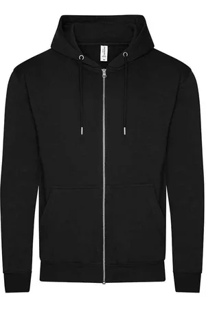 AWDis Unisex organic zip hoodie voor volwassenen
