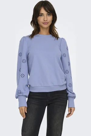 ONLY Onlfemme l/s puff embroidery ub swt