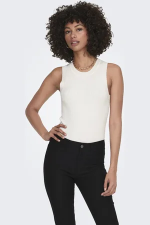 JACQUELINE DE YONG Jdyaya solid tank top knt