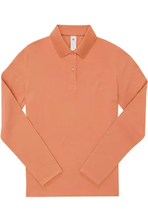 B and C Dames my polo shirt met lange mouwen