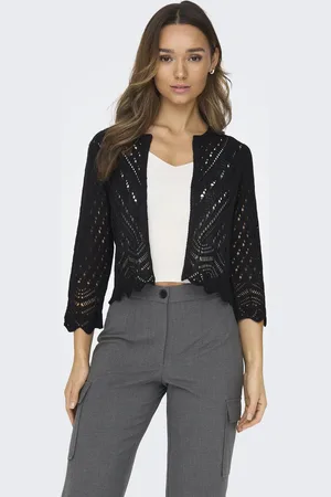 JACQUELINE DE YONG Jdysun 3/4 cropped cardigan knt