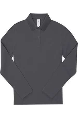 B and C Dames my polo shirt met lange mouwen