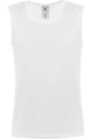 B and C Katoenen uniseks sportvest voor volwassenen