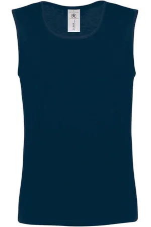 B and C Katoenen uniseks sportvest voor volwassenen