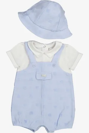 Mayoral Jongens set dungaree hoedje
