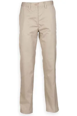 Henbury Dames 65/35 polycotton chinos