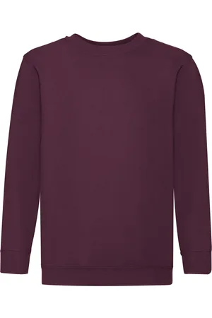 Fruit Of The Loom Kinder/kids premium sweatshirt met inzetstuk