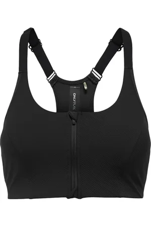 ONLY Jana-3 zip sports bra 15338715 black