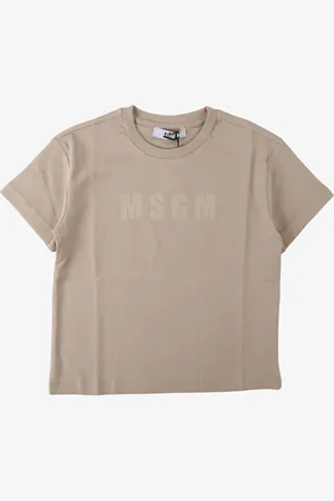 Msgm Jongens t-shirt light interlock